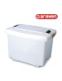 CAIXA ARAVEN 01870 FOOD BRANCA 70L 655X435X455MM C/RODAS