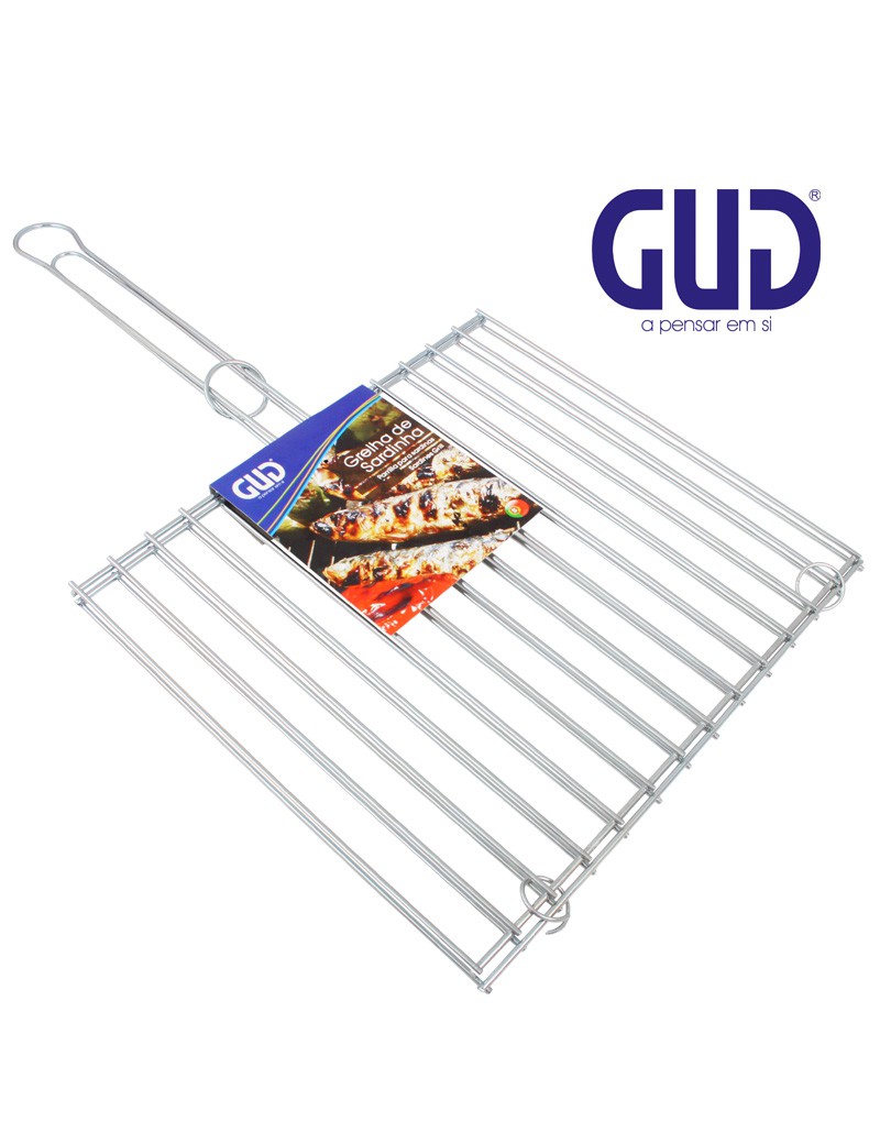 GRELHA SARDINHA GUD Nº6 35X33CM ZN