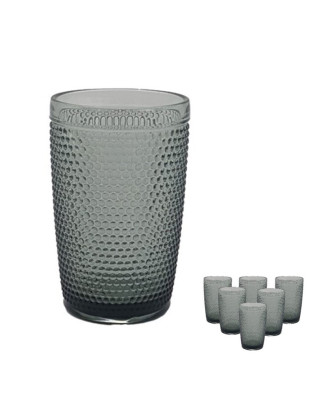 COPO ALTO BOLAS CINZA 35CL...