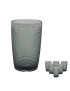 COPO ALTO BOLAS CINZA 35CL CONJ.6 VIDRO