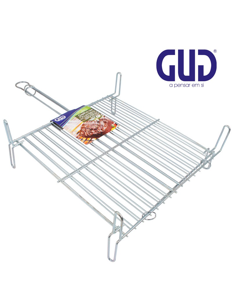GRELHA CHURRASCO GUD DUPLA Nº3 50X50CM ZN