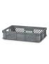 CAIXA LISBOX 1203 PEAD 600X400X130MM CINZA