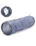 BRINQUEDO TUNEL 57258 P/GATO 90CM CINZA
