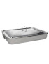 ASSADEIRA RET 104659 C/TAMPA 40X28CM INOX
