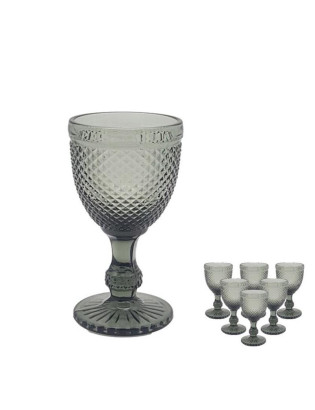 CALICE BICOS CINZA 29CL CONJ.6