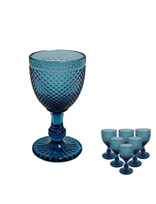 CALICE BICOS AZUL 29CL CONJ.6