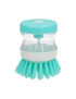 ESCOVA COZINHA 379128 C/DISPENSADOR PLST 6X7CM SORT