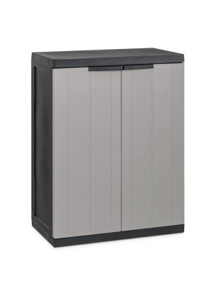 CONJ.2 ARMARIO 303 (300+302) BIOS MIDI PRETO/TORT. 85/165CM