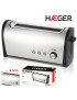 TORRADEIRA HAEGER DESAYUNO TO-100.009A INOX 1000W