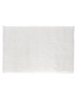 TAPETE WC 384665 CHENILLE ANTIDESLIZANTE BRANCO 60X40CM