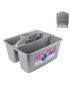 CESTO MULTIUSOS HEGA 13175 TORMES CINZA 31X26X18,4CM PLST