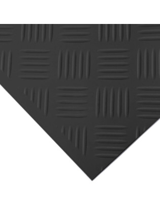 ROLO PISO VINIL FL1036/02 SPIRAL BLACK 1,40X25M 1MM