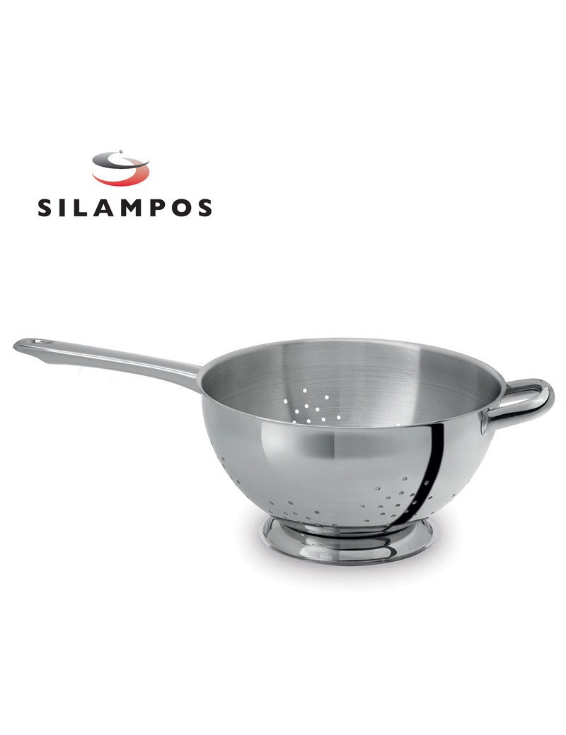 ESCORREDOR SL EUROPA C/ASA + CABO 26CM INOX 18/10