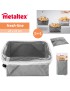 CESTO MULTIUSOS MET 235124 P/PAO/FRUTAS/LEGUMES  23X23CM