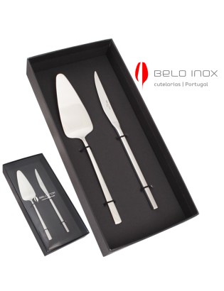 ESTOJO BOLO BI NOMO 2P. PA+FACA INOX 18/10
