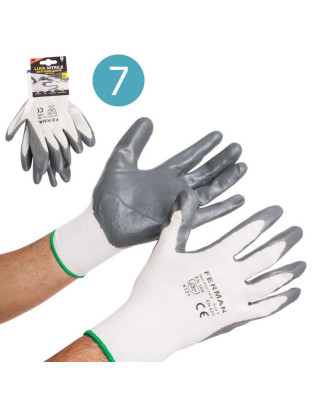 LUVA 880114 NYLON NITRILO...