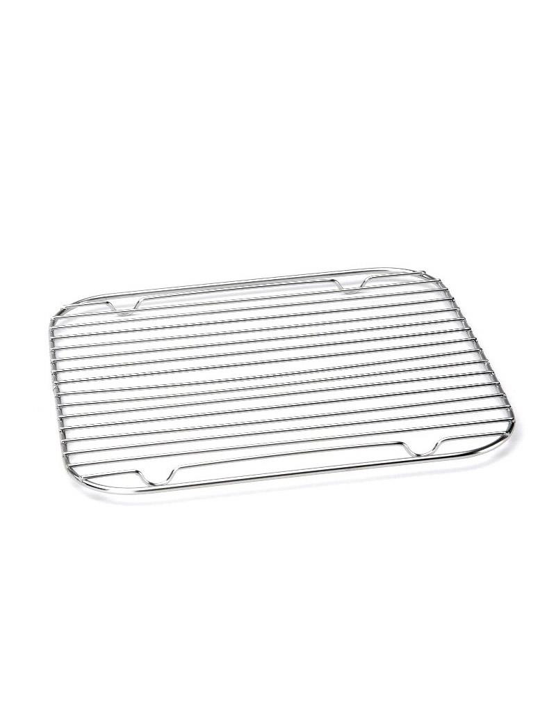 GRELHA P/ASSADEIRA SL EUROPA 36X27CM INOX 18/10