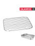 GRELHA P/ASSADEIRA SL EUROPA 36X27CM INOX 18/10