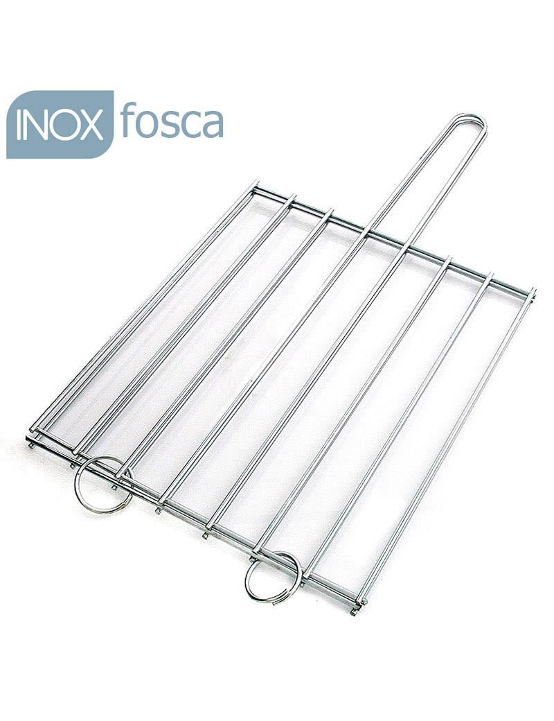 GRELHA CHURRASCO GUD FOSCA Nº5 30X40CM INOX