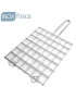 GRELHA QUADRICULADA GUD FOSCA Nº5  30X40 INOX