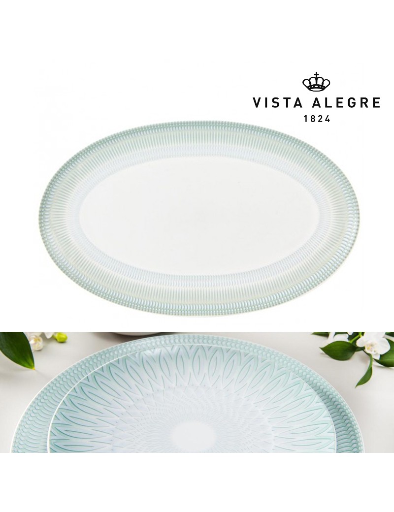 TRAVESSA VA VENEZIA H OVAL GRANDE 29X18CM PORCELANA