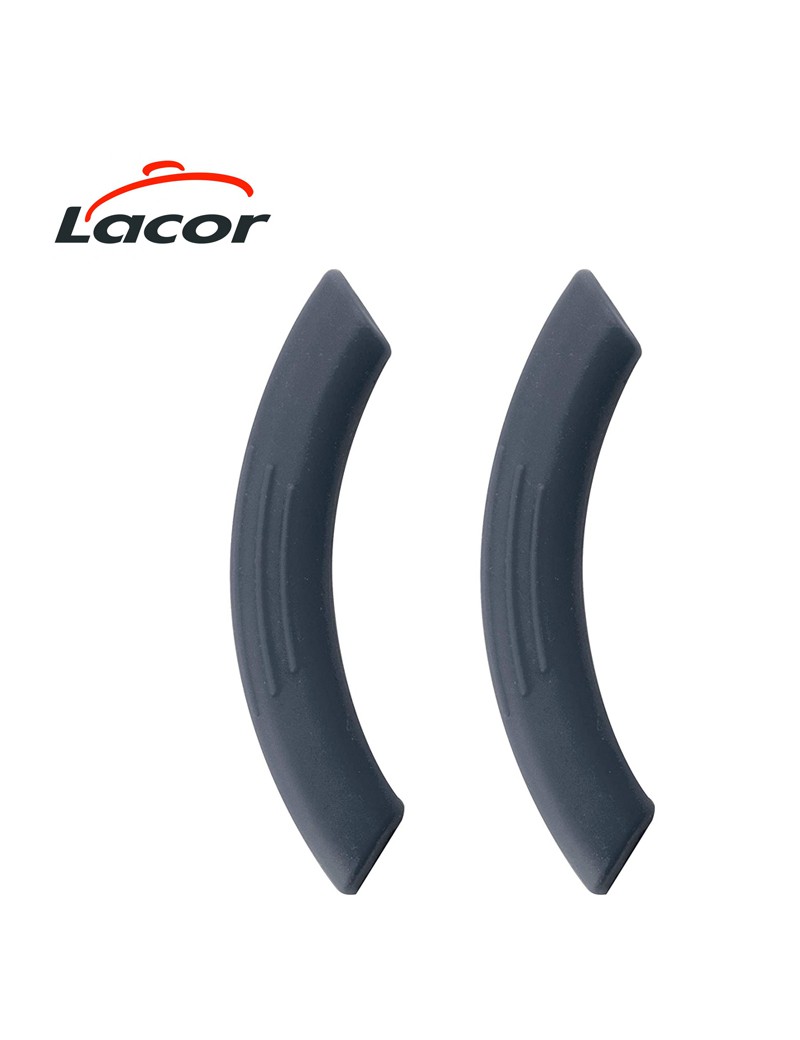 ASAS LACOR R25736A SILICONE CINZA P/GRELHADOR PLANO 36CM