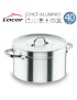 CAÇAROLA LACOR 20041 CHEF ALTA Ø40X25CM 31,4L ALUMINIO