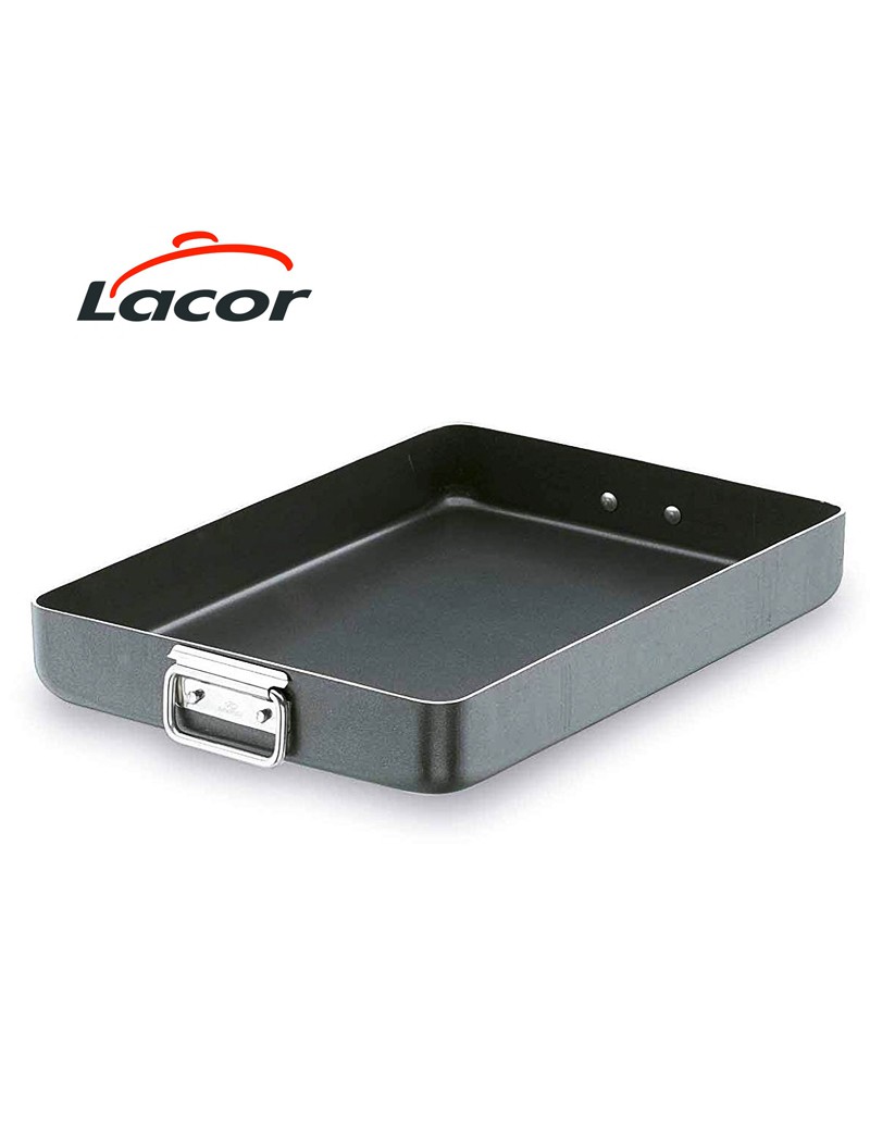 ASSADEIRA LACOR 23550A ROBUST 50X35X8CM ANTIAD. C/ASAS
