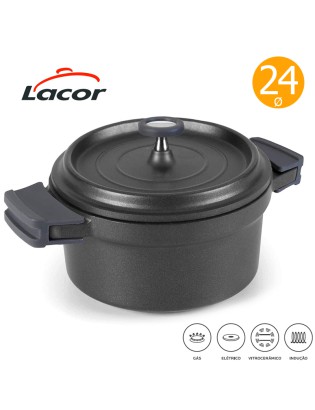 CAÇAROLA LACOR 25925 PRETA...