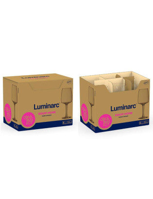 CALICE LUMINARC EQUIP HOME ECO 24CL CONJ.6 VIDRO