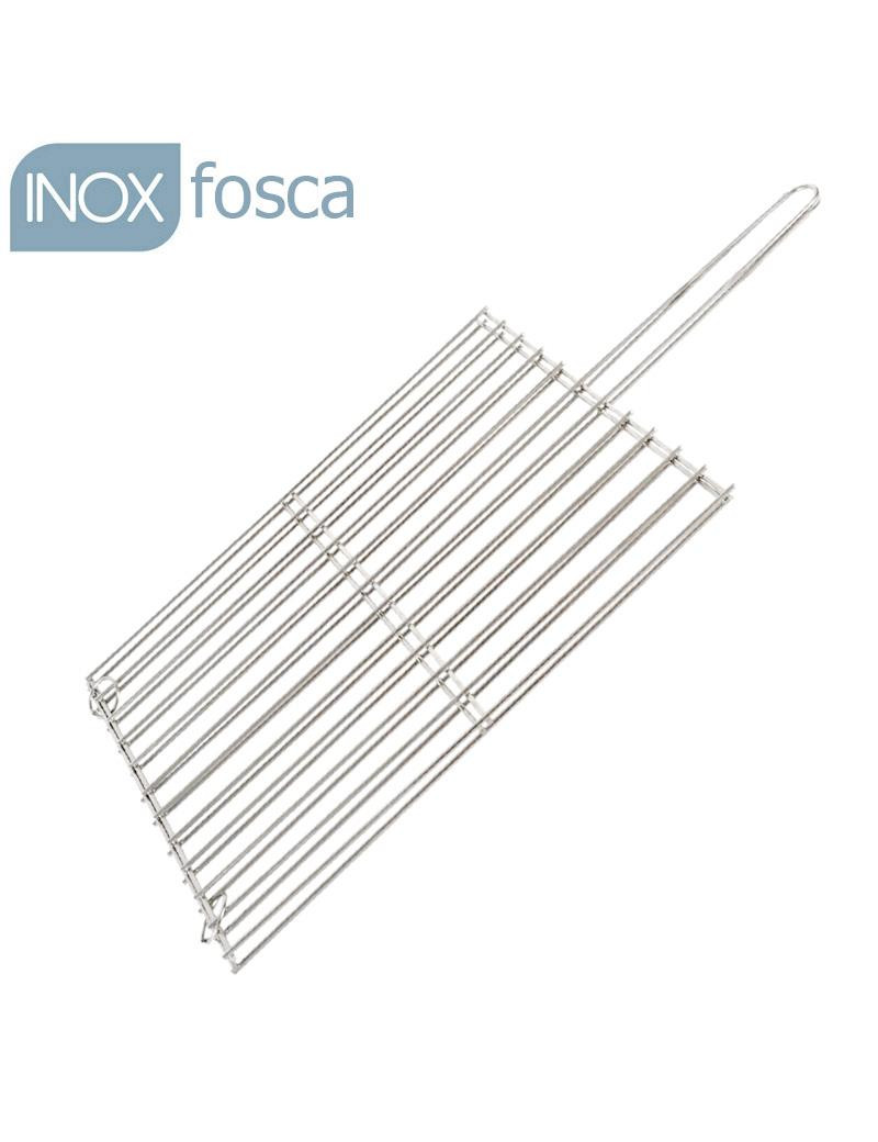 GRELHA CHURRASCO GUD FOSCA Nº8  37X41CM INOX