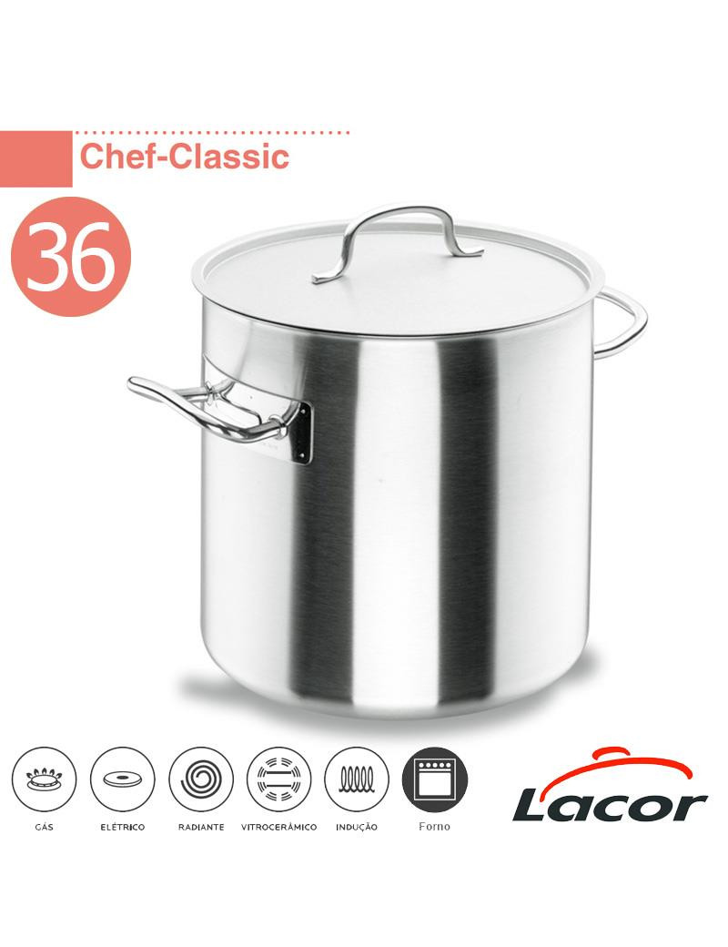 PANELA LACOR 50136 CHEF-CLASSIC Ø36X36CM INOX
