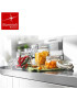 FRASCO BORMIOLI FIDO 0,75L 10X10X14CM TAMPA PRESSAO VIDRO
