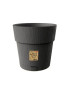 VASO 68151 ETHICA CINZA ESC. 30X29CM PLST