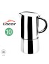 CAFETEIRA EXPRESSO LACOR 62051 MOKA 10CH INOX 18/10 INDUÇAO