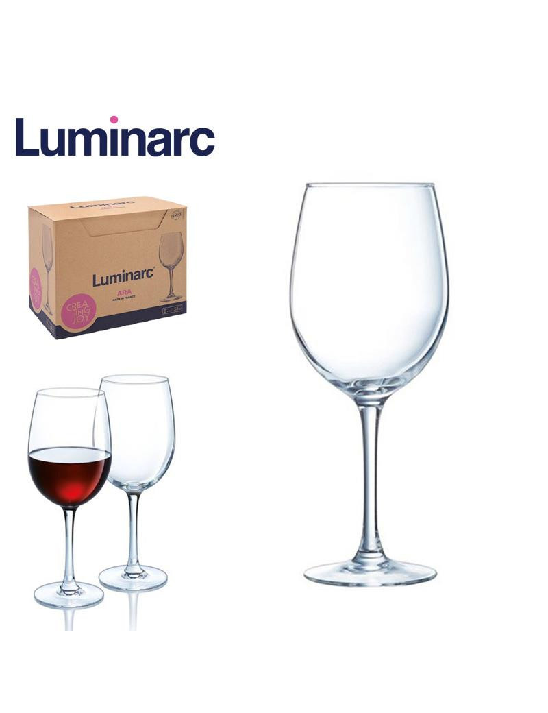 CALICE LUMINARC ARA ECO 36CL CONJ.6 VIDRO