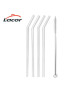 PALHINHAS LACOR 63133  4UND 21,5CM + ESCOVA LIMPEZA VIDRO