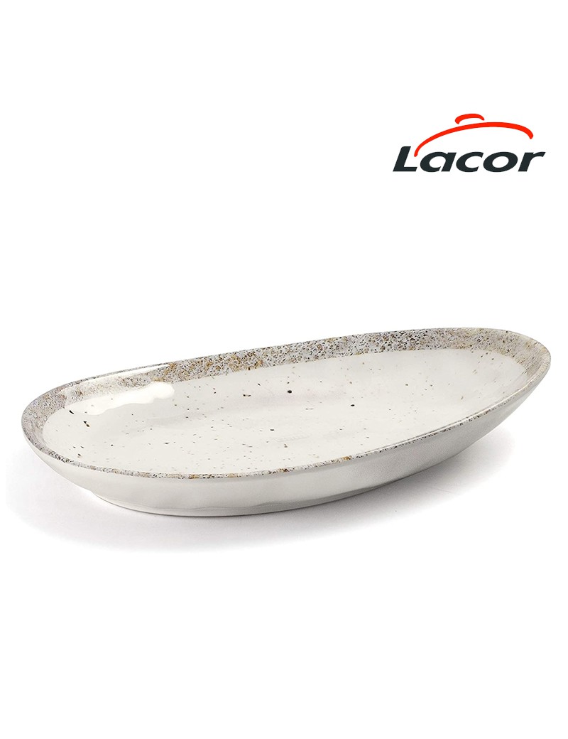 TRAVESSA LACOR 63854 EARTH LAGRIMA 28,2X21,4CM MELAMINA