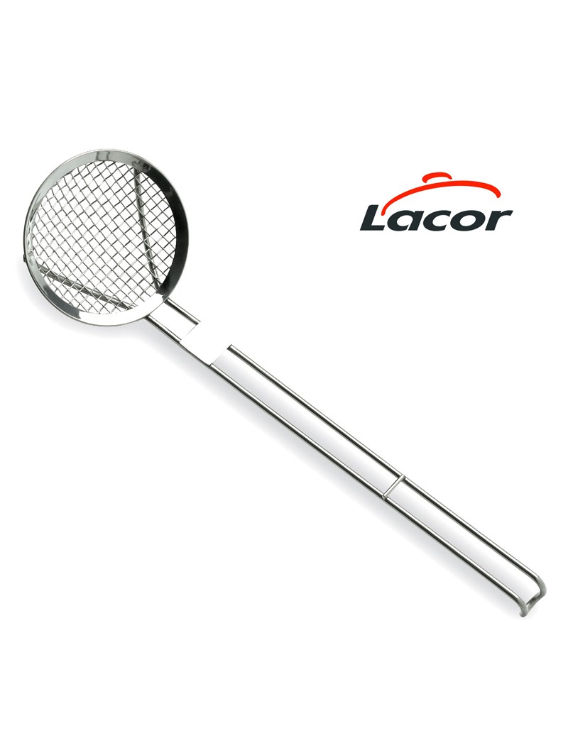 ESCUMADEIRA LACOR 67410 ARAME 10X37CM INOX 18/10