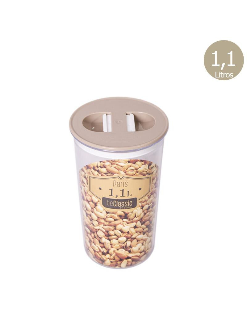 CAIXA HERMETICA CD 2332 BECLASSIC BEGE 1,1L PLST