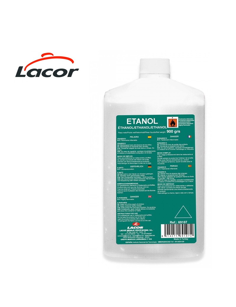GEL COMBUSTIVEL LACOR 69107 ETHANOL 1L