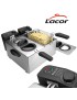 FRITADEIRA ELETRICA LACOR 69170 ERGO 4000W 2X3,5L INOX