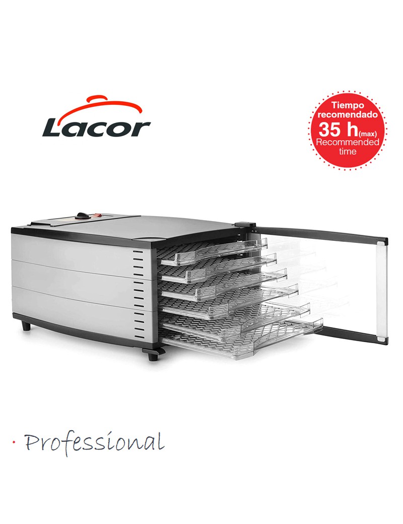 DESIDRATADOR ALIMENTOS LACOR 69523 PRO 36X47X26CM 800W