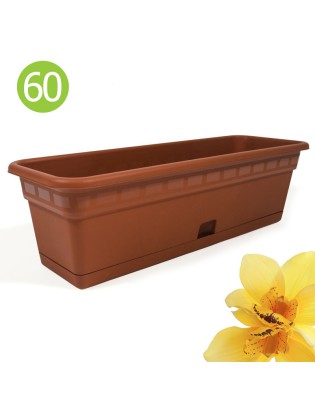 FLOREIRA 60X20CM TERRACOTA...