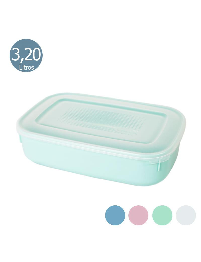 CAIXA HERMETICA CD 1876 COLORS BAYONNE 3,20L PLST SORT