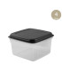 CAIXA HERMETICA CD 2440 BECLASSIC PRETO QUAD. 4L PLST