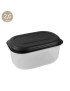 CAIXA HERMETICA CD 2551 BECLASSIC PRETO OVAL 2,6L PLST