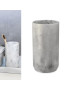COPO ESCOVAS CD 2756 STONE BRANCO 40CL 7,5X13,9CM PLST