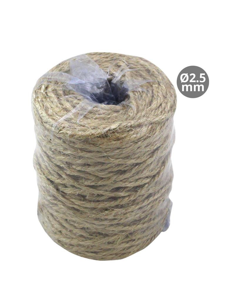 FIO SISAL GSC 2702546  2,5MM 48M NATURAL