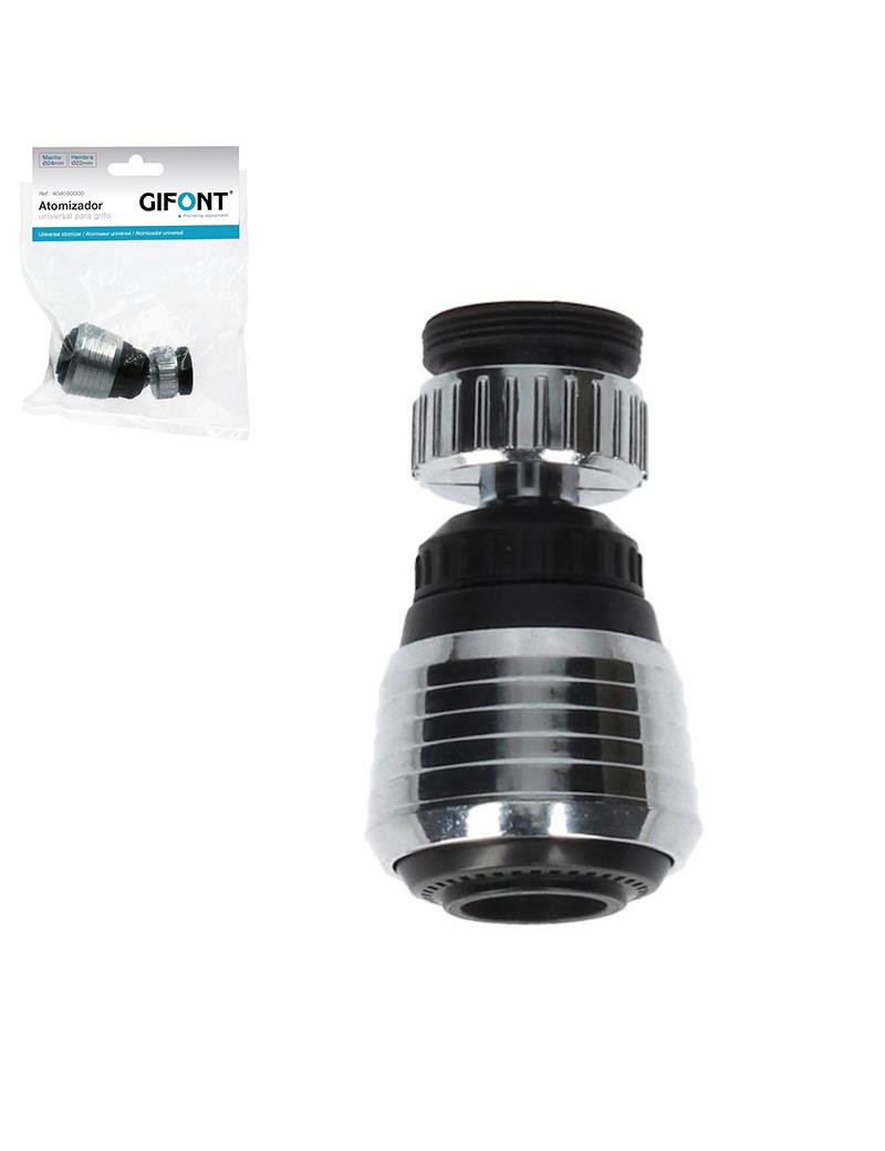 REGULADOR AGUA GSC 404030000 FLEXIVEL UNIVERSAL PRETO